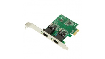 Logilink PC0075, 2-port Gigabit PCI Express network card | Logilink | 2 x Gigabit Lan (RJ 45) | PCIe