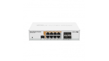 MikroTik | Cloud Router Switch CRS112-8P-4S-IN | Web managed | Desktop | Gigabit Ethernet (copper) ports quantity 8 | SFP ports quantity 4 | 12 month(s)
