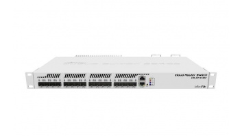 MikroTik | Cloud Core Switch CRS317-1G-16S+RM | Managed L3 | Rackmountable | Gigabit Ethernet (copper) ports quantity 1 | SFP+ ports quantity 16 | 12 month(s)