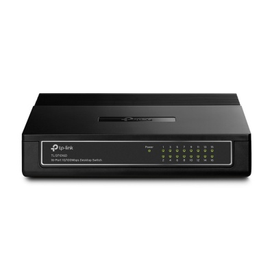TP-LINK | Switch | TL-SF1016D | Desktop | 10/100 Mbps (RJ-45) ports quantity 16 | Power supply type External