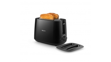 Philips | Daily collection toaster | HD2582/90 | Power 900 W | Number of slots 2 | Housing material Plastic | Black