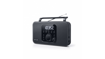 Muse | Radio | M-091R | Alarm function | AUX in | Black