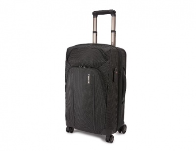Thule | C2S-22 Crossover 2 | Expandable Carry-on Spinner | Luggage | Black