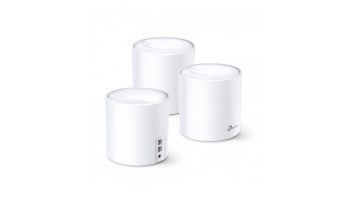 Whole-Home Wi-Fi System | Deco X20(3-pack) | 802.11ac | 1201 Mbit/s | 10/100/1000 Mbit/s | Ethernet LAN (RJ-45) ports 2 | Mesh Support Yes | No mobile broadband | Antenna type Internal