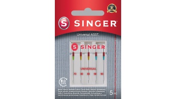 Singer | Universal Needle ASST 5PK for Woven Fabrics