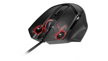 MSI CLUTCHGM20 ELITE Gaming USB RGB Adjustable up to 6400 DPI Desktop Laptop Gaming Grade Optical Mouse (Clutch GM20 ELITE) | MSI