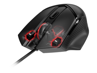 MSI CLUTCHGM20 ELITE Gaming USB RGB Adjustable up to 6400 DPI Desktop Laptop Gaming Grade Optical Mouse (Clutch GM20 ELITE) | MSI