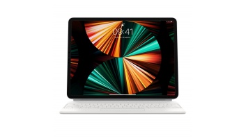 Apple | Magic Keyboard for 12.9-inch iPad Pro (3rd-6th gen) | Compact Keyboard | Wireless | RU | White | Smart Connector
