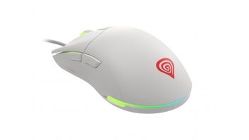 Genesis | Ultralight Gaming Mouse | Krypton 750 | Wired | Optical | Gaming Mouse | USB 2.0 | White | Yes