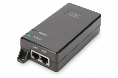 Digitus | Gigabit Ethernet PoE+ Injector | DN-95103-2 | 10/100/1000 Mbit/s | Ethernet LAN (RJ-45) ports 1xRJ-45 10/100/1000 Mbps Gigabit, 1xRJ-45 10/100/1000 Mbps PoE Output