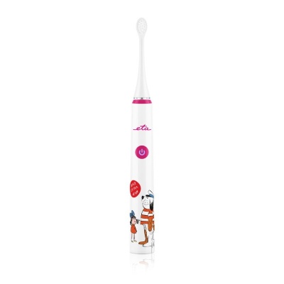 ETA | Sonetic Kids Toothbrush | ETA070690010 | Rechargeable | For kids | Number of brush heads included 2 | Number of teeth brushing modes 4 | Pink/White