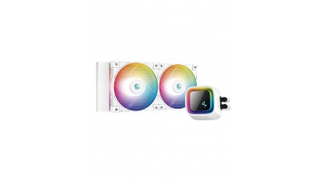 Deepcool | LS520 A-RGB | CPU Liquid Cooler | White | Intel, AMD