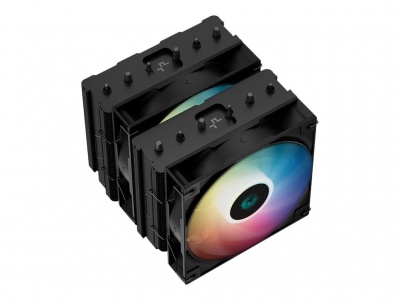 Deepcool | CPU Cooler | AG620 BK ARGB | Black | Intel, AMD