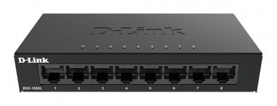 D-Link | Switch | DGS-108GL/E | Unmanaged | Desktop | Gigabit Ethernet (copper) ports quantity 8 | 60 month(s)