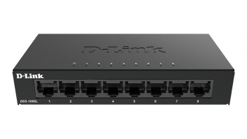 D-Link | Switch | DGS-108GL/E | Unmanaged | Desktop | Gigabit Ethernet (copper) ports quantity 8 | 60 month(s)