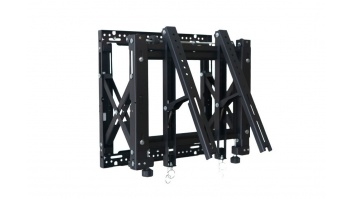 EDBAK VWPOP65-P Video Wall Pop-Out Mount with Quick Release 42-65", Portrait | EDBAK | Wall mount | Display Mounts | 42-65 " | Maximum weight (capacity) 60 kg | Black