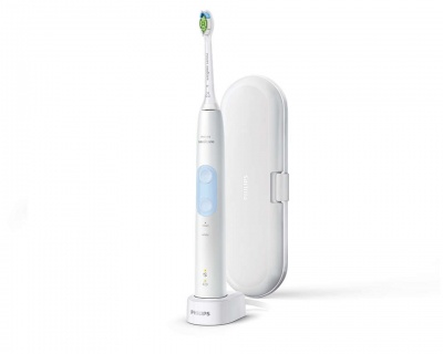 Philips | Electric Toothbrush | HX6839/28 Sonicare ProtectiveClean 4500 Sonic | Rechargeable | For adults | Number of brush heads included 1 | Number of teeth brushing modes 2 | White/Light Blue