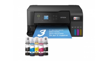 Epson Multifunctional printer | EcoTank L3560 | Inkjet | Colour | Inkjet Multifunctional Printer | A4 | Wi-Fi | Black