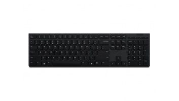 Lenovo | Professional Wireless Rechargeable Keyboard | 4Y41K04068 | Keyboard | Wireless | US | Grey | Scissors switch keys