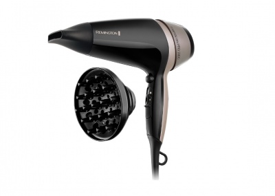 Remington | Hair Dryer | Thermacare PRO 2300 D5715 | 2300 W | Number of temperature settings 3 | Ionic function | Diffuser nozzle | Black