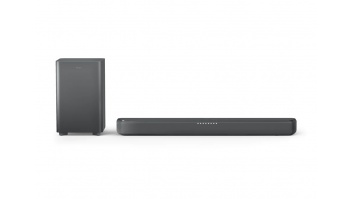 Jaunums! Akcija! PHILIPS SoundBar 2.1 skaļrunis 120W, melns