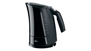 Braun | Kettle | WK500BK Multiquick 5 | Standard | 3000 W | 1.7 L | Plastic | 360° rotational base | Black