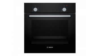 Bosch Oven | HBF010BA0 | 66 L | Electric | Manual | Knobs | Height 59.5 cm | Width 59.4 cm | Black