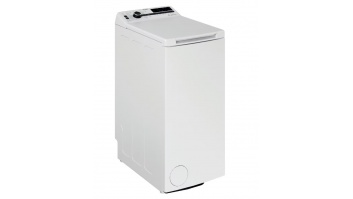 Whirlpool veļas mašīna | TDLRB 65242BS EU/N | Energoefektivitātes klase C | Iekraušana no augšas | Mazgāšanas jauda 6,5 ​​kg | 1200 RPM | Dziļums 60 cm | Platums 40 cm | LED | Balts