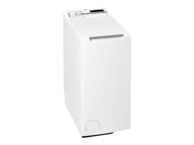 Whirlpool veļas mašīna | TDLR 7220SS EU/N | Energoefektivitātes klase E | Iekraušana no augšas | Mazgāšanas jauda 7 kg | 1200 RPM | Dziļums 60 cm | Platums 40 cm | LED | Balts