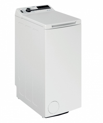 Whirlpool veļas mašīna | TDLRB 7232BS EU | Energoefektivitātes klase D | Iekraušana no augšas | Mazgāšanas jauda 7 kg | 1200 RPM | Dziļums 60 cm | Platums 40 cm | LED | Balts