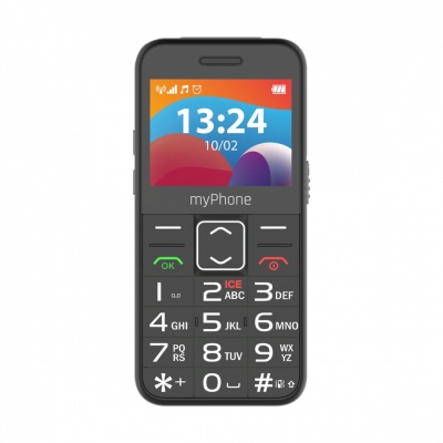myPhone HALO 3 LTE (Black) Single SIM 2.31" IPS 240x320/128MB/64MB RAM/SD Card/4G LTE