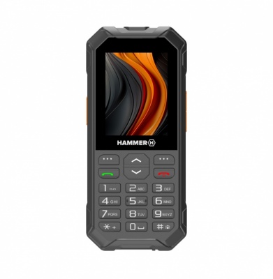 HAMMER 6 LTE (Black) Dual SIM 2.4" IPS 240x320/128MB/48MB RAM/SD Card/4G LTE