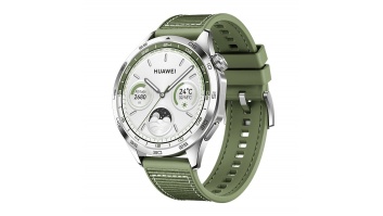 GT 4 | Smart watch | GPS (satellite) | AMOLED | 46mm | Waterproof | Green Woven