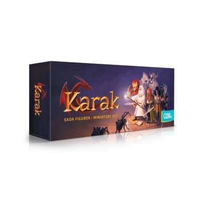 Albi Addition to the Karak game - 6 hero figures | Albi