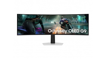 Samsung LS49DG910SUXEN Odyssey G9 G91SD | 49 " | OLED | 32:9 | 144 Hz | 0.03 ms | 5120 x 1440 pixels | 250 cd/m² | HDMI ports quantity 1 | Silver