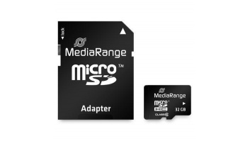 MEMORY MICRO SDHC 32GB C10/W/ADAPTER MR959 MEDIARANGE