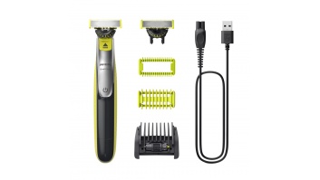Jaunums! Akcija! PHILIPS OneBlade 360 skuveklis sejai un ķermenim
