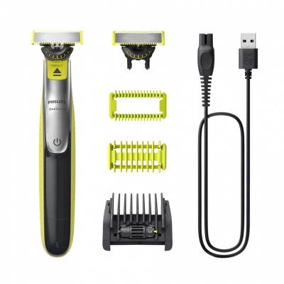 Jaunums! Akcija! PHILIPS OneBlade 360 skuveklis sejai un ķermenim