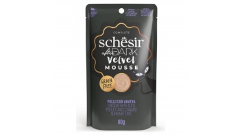 Schesir After Dark Chicken with Duck Velvet Mousse, 80g - vistas un pīles uzputenis