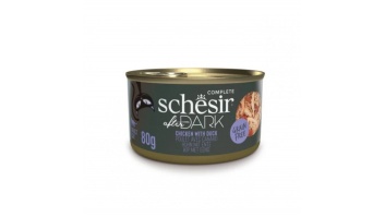 Schesir (IT)  Schesir After Dark Chicken with Duck, 80g - vista un pīle buljonā