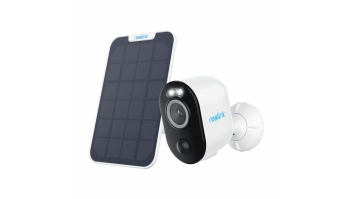 Reolink | Wi-Fi Security Camera with Motion Spotlight and Solar Panel | Argus Series B330 | Bullet | 4 MP | Fixed lens | IP65 | H.265 | Micro SD, Max. 128 GB | White