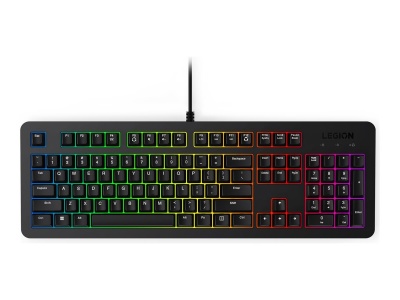 Lenovo Gaming Keyboard | Legion K310 RGB | Keyboard | Wired | US English | Black | USB 2.0 | Membrane