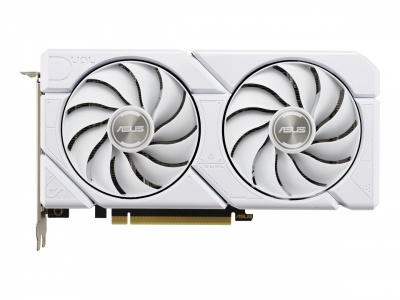 Asus Dual GeForce RTX 4060 EVO White OC Edition 8GB GDDR6 | NVIDIA | 8 GB | GeForce RTX 4060 | GDDR6 | HDMI ports quantity 1 | PCI Express 4.0