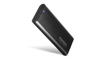AXAGON External USB-C 3.2 Gen 2 metal box for M.2 NVMe & SATA SSD disks