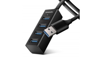 AXAGON Miniature metal four-port USB 3.2 Gen 1 hub | HUE-M1AL