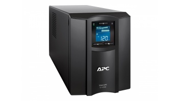 APC Smart-UPS C, Line Interactive, 1000VA, Tower, 230V, 8x IEC C13 Sockets, SmartConnect Port, USB and Serial Connectivity, AVR, Graphic LCD