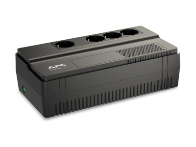 APC Easy UPS, 650VA, floor/wall mount, 230V, 4x CEE 7/3 Schuko sockets, AVR, Black