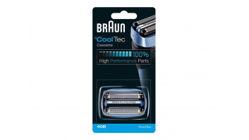Braun | CoolTec Combi Pack Cassette replacement head | 40B | Blue | Number of shaver heads/blades 1