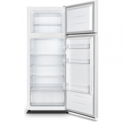 Gorenje Ledusskapis/saldētava | RF4142PW4 | Brīvi stāvošs | 143,6 cm | Augšējā saldētava | Ledusskapja neto tilpums 165 litri | Saldētavas neto tilpums 41 litrs | Automātiskā atkausēšana | E klase | Balts