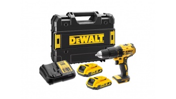 18V XR Brushless Hammer Drill Driver - 2 X 2Ah Batteries | DCD778D2T-QW | 340 W